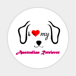 Austrialian Retriver Apparel Magnet